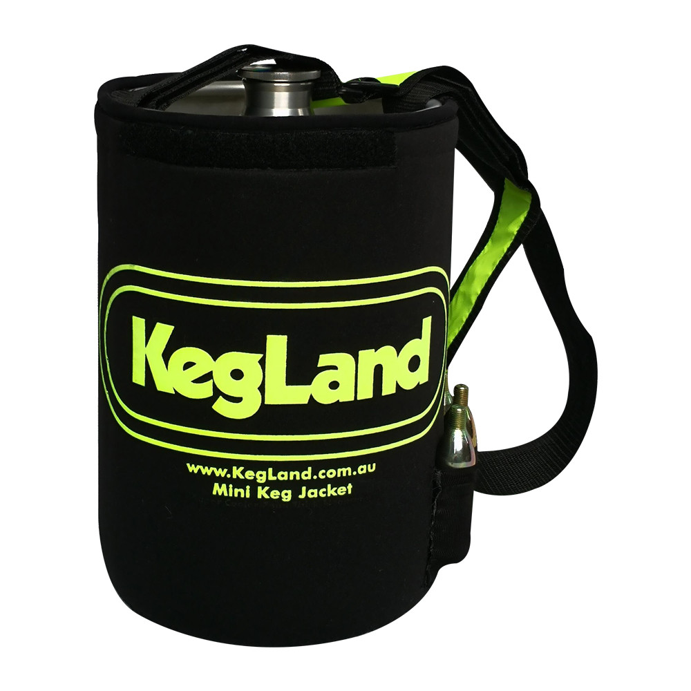 KegLand Neoprene Mini Keg Parka 458L10L Glow in The Dark Keg Jacket Home Brewing