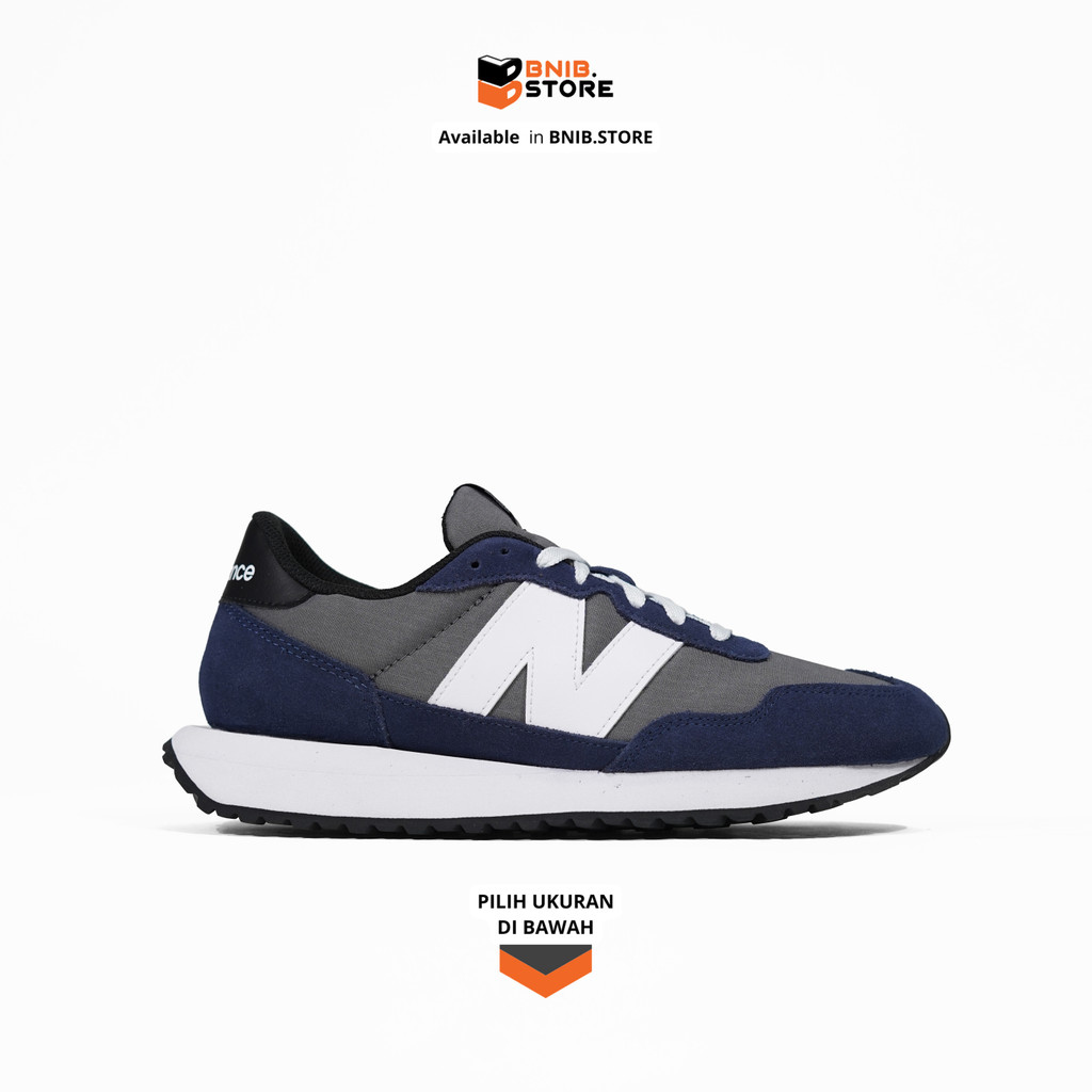 Sneakers NB 237 Blue Grey MS237MCN Original