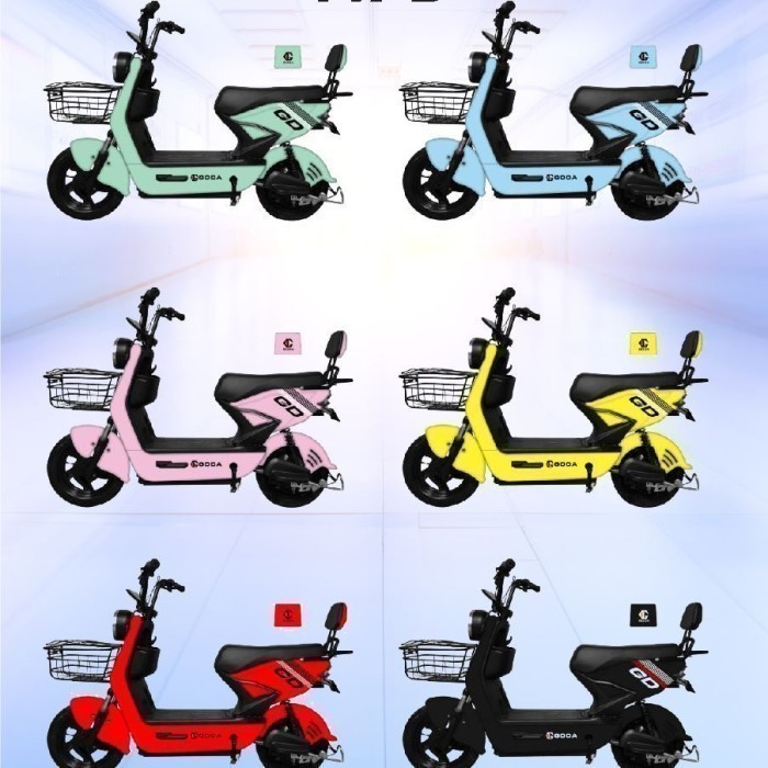 Sepeda Listrik Goda 147 D Goda147D GD147D GD147 D Baterai Aki Original