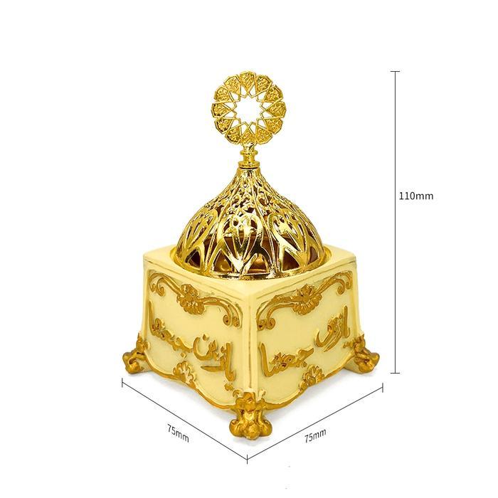 Tempat Bakar Dupa Bukhur Arab Anggun Agama Tempat Pembakaran dupa Arab Dekorasi Rumah Kreatif Tutup 