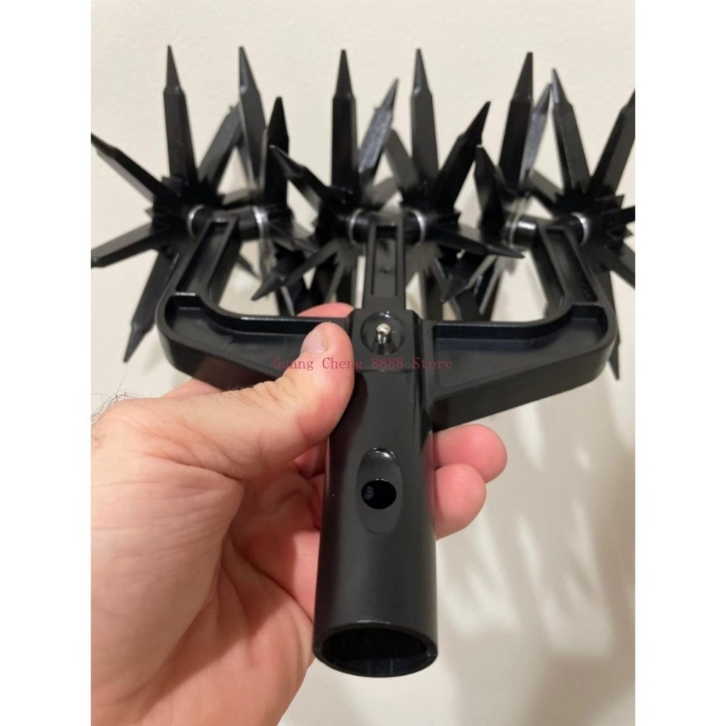 Adjustable Rotary Cultivator Garden Lawn Ripper Gardening Rotary Tiller and HandHeld Garden Cultivat