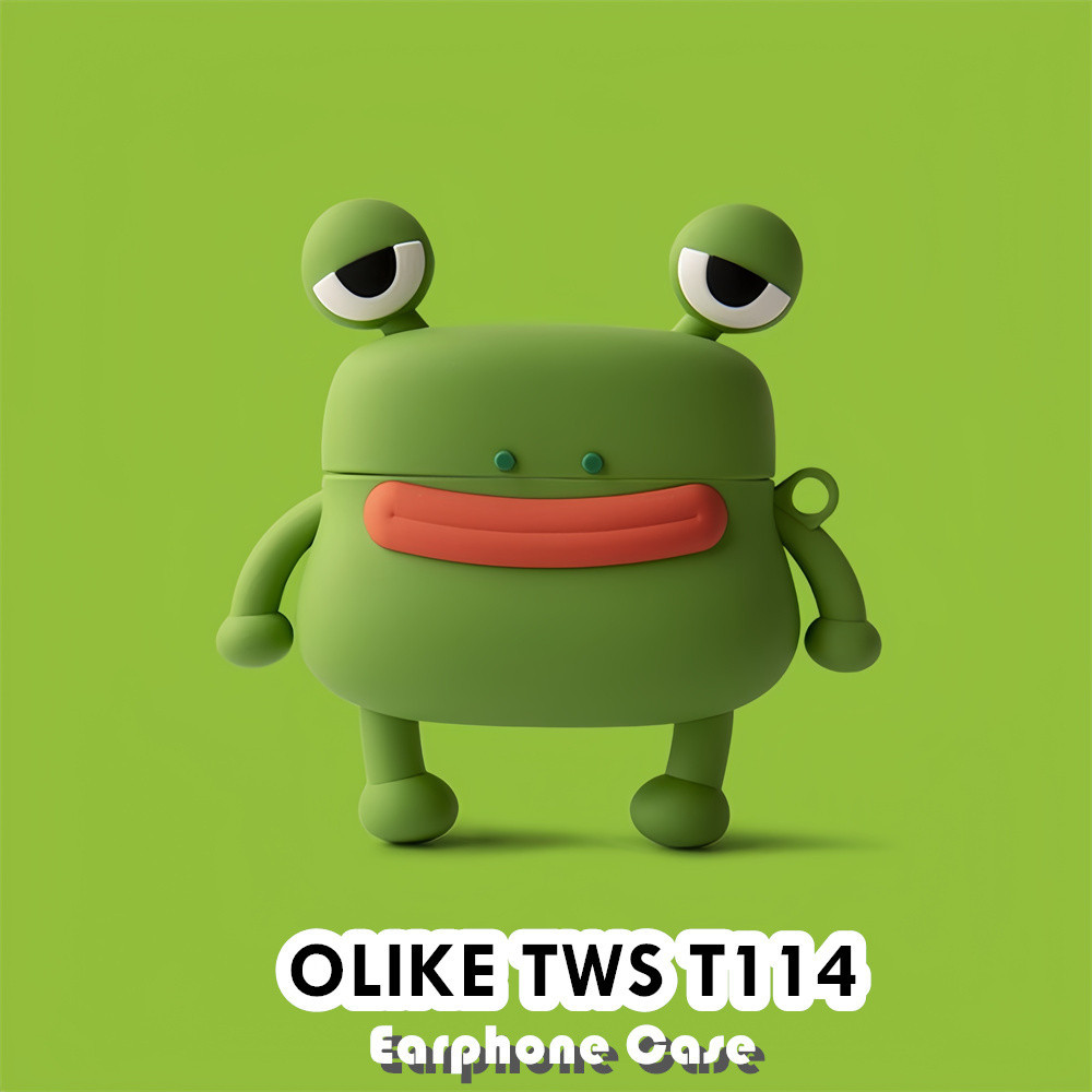 Distinctive Untuk OLIKE TWS T114 Case Soft Silikon Earphone Case Kartun  NO.4