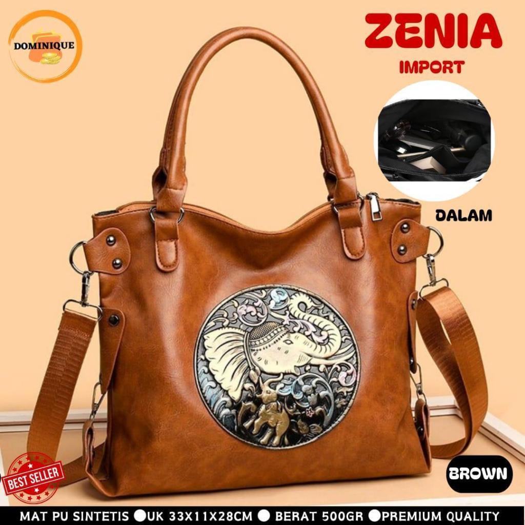 Agisca Bag // Zenia Tas Selempang // PU Sintetis murahh