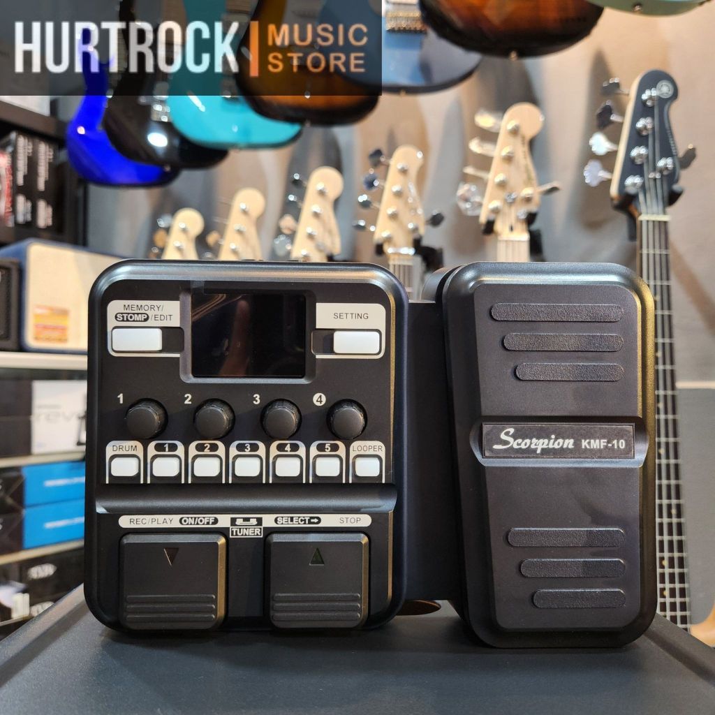 Scorpion KMF10 KMF-10 Multi Effect Processor - Efek Gitar Digital