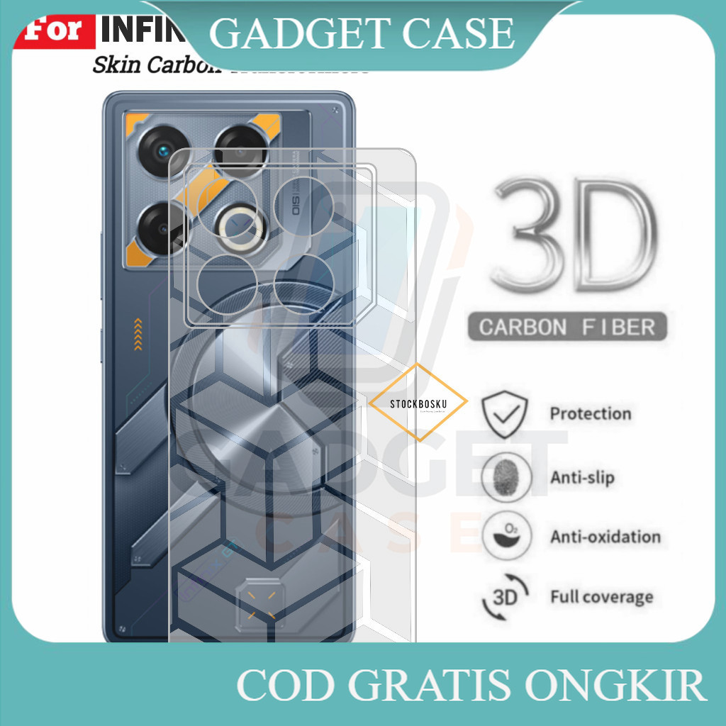 GADGET Skin Carbon Infinix Gt 20 Pro Garskin Motif Transformers Pelindung Belakang