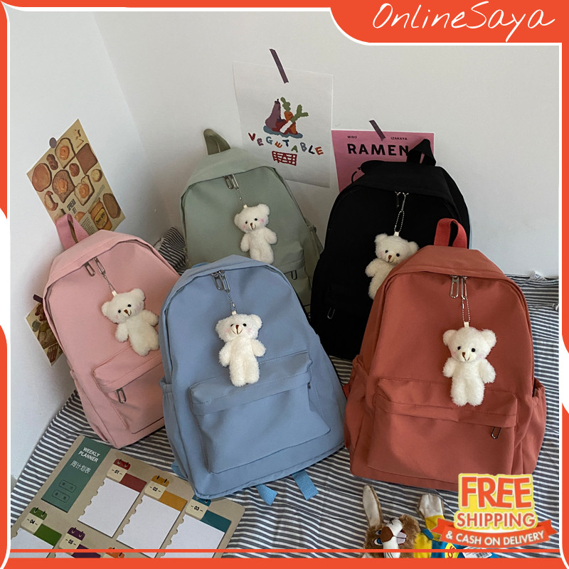 TAS LAPTOP UNISEX PRIA WANITA FASHION KOREA IMPORT 5013 SEKOLAH KULIAH KERJA CEWEK COWOK TERBARU