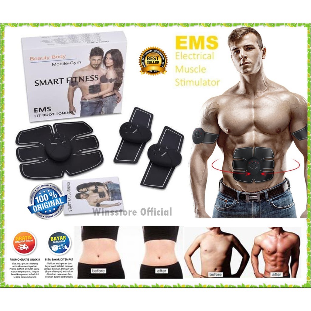 [ Promo ] Alat Pengecil Perut Pelangsing Perut Pembakar Lemak Slimming Belt Alat Fitnes Olah Raga Pe