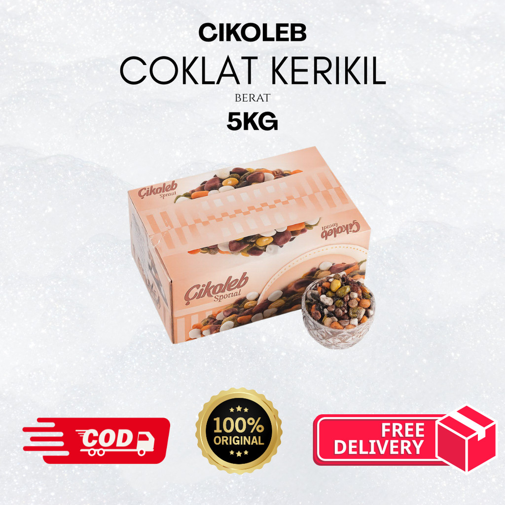 Coklat Kerikil Turkey/ Coklat batu kerikil / Coklat Impor / 5KG