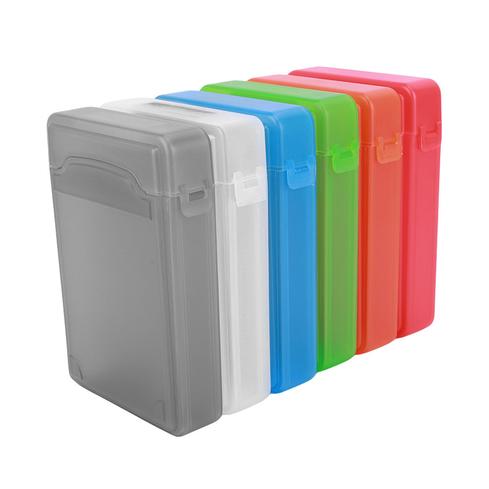 35 Inch IDE SATA HDD Caddy Case Dustproof Plastic HDD Hard Drive Case Shockproof HDD Case Shell Mult