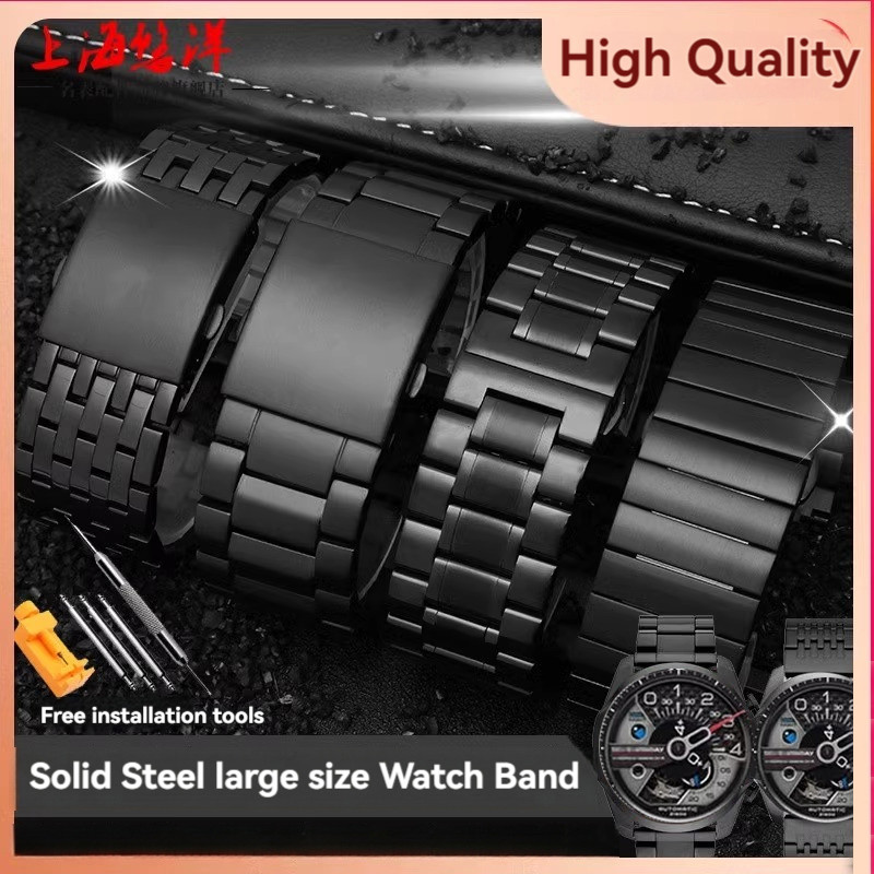 Solid Stainless Steel Wat Strap for ESEL Male Large Size al DZ7395 DZ7370 DZ4323 DZ4283 Bracelet Wat