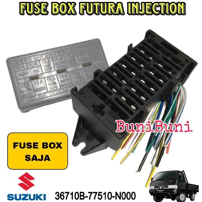 FUSE BOX FUTURA INJECTION / Rumah Kotak Sekring Sikring Untuk Mobil SUZUKI FUTURA INJECTION / INJEKS