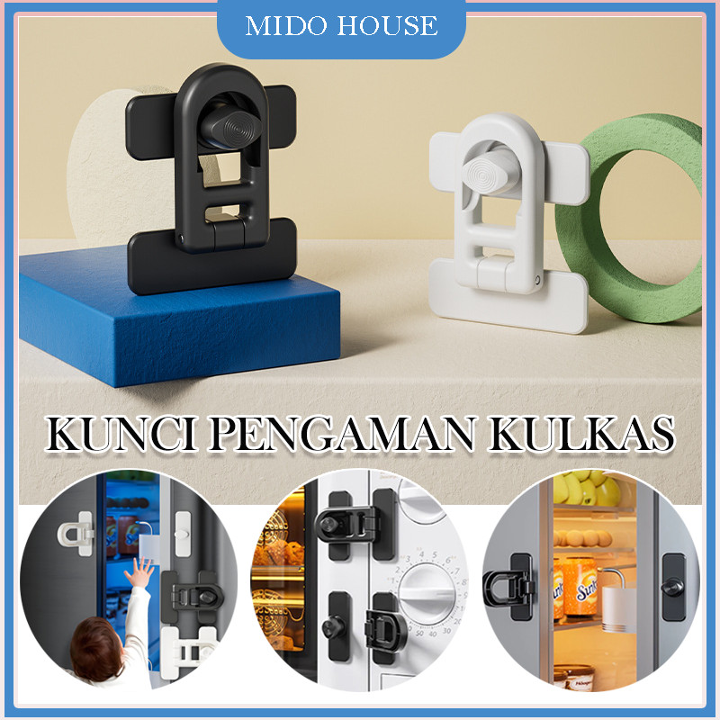 Kunci Pengaman Kulkas/Kunci Pengaman Anak Penutup Pintu/Kunci Kulkas Baby