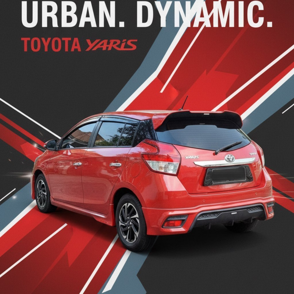 BUMPER/BEMPER YARIS BODYKIT TOYOTA YARIS 2014 2015 2016 2017 TRD