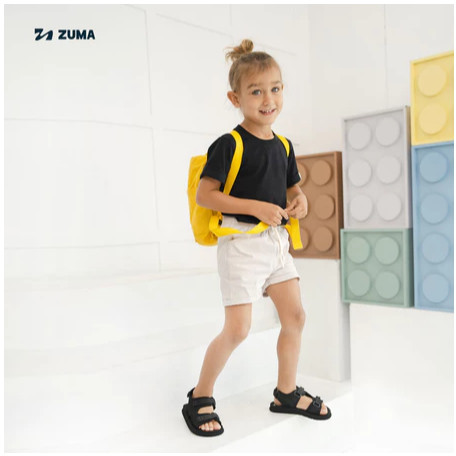 Zuma Velcro Bricks Sandal Tali Belakang / Sendal Tali / Sendal Bayi dan Anak