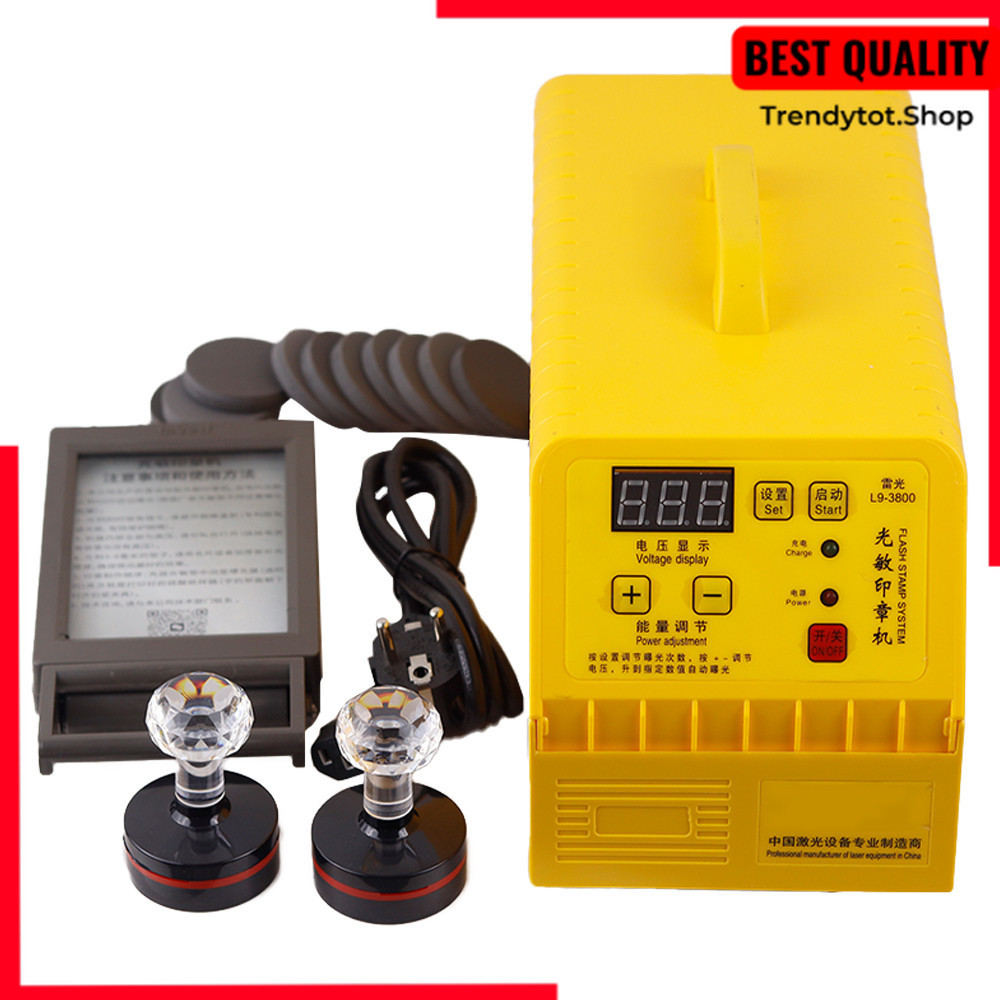 DISKON Photosensitive Seal Machine, Fully Automatic Exposure Machine Three Lamp Engraving and Letter