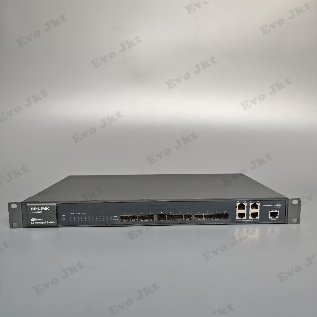 TP-LINK TL-SG5412F Manage Switch Jetstream 12-port Gigabit Sfp L2