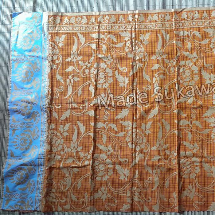 Kamen wali metatah kain bawahan tari adat bali lembaran - List Putih