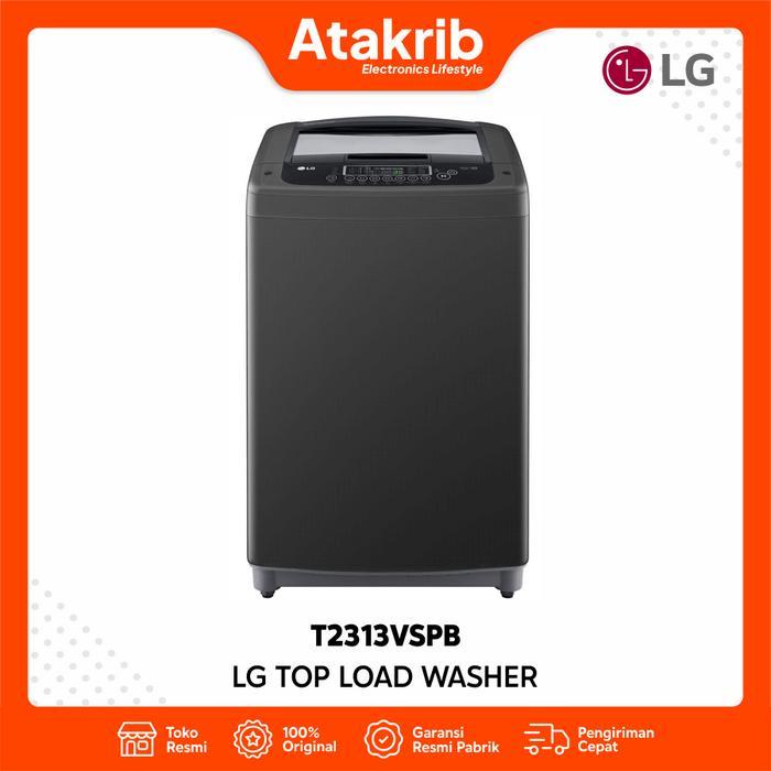 LG MESIN CUCI TOP LOAD T2313VSPB Inverter 13 Kg