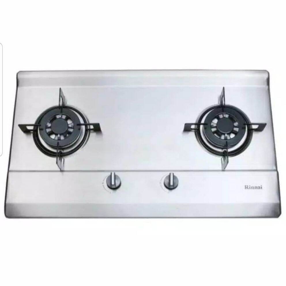 KOMPOR TANAM RINNAI RB 712 N STAINLESS/KOMPOR GAS/KOMPOR 2 TUNGKU/KOMPOR TANAM RB 712 N RINNAI