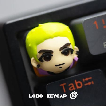 Lobo Gekko Valorant Agent Theme Artisan Keycaps Resin Keycap