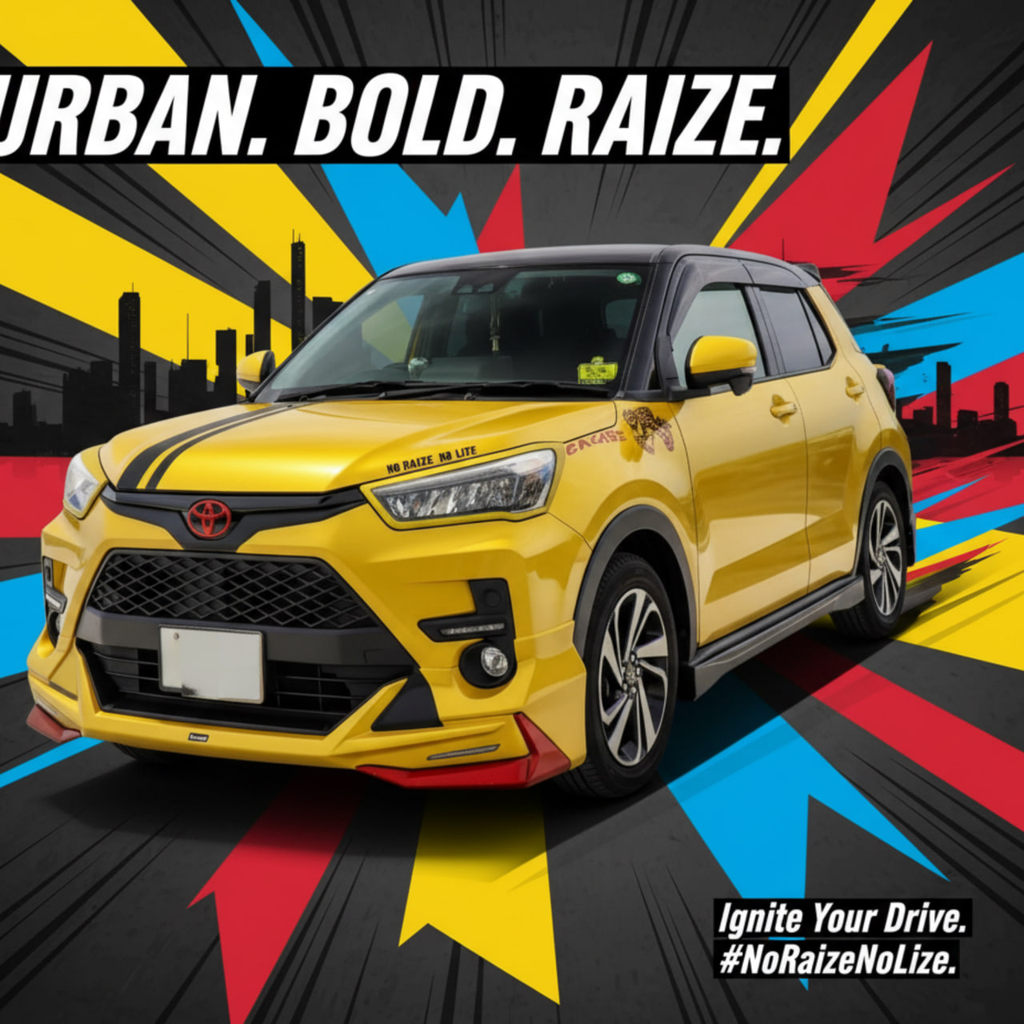 bodykit toyota raize 2021-2025