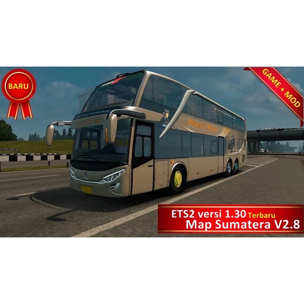 ETS2 1.30 Map Sumatra V2.8 Terbaru PC Laptop