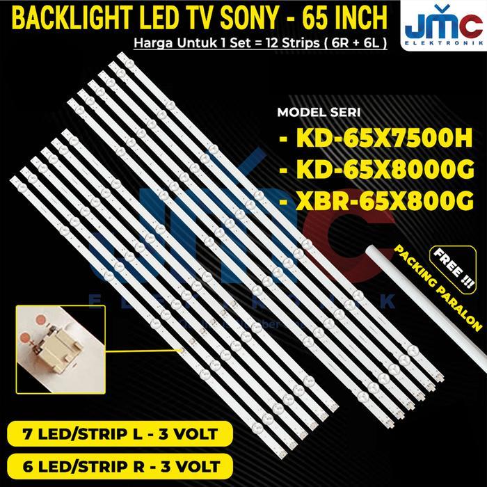 Backlight TV 65 Inch KD-65X7500H KD-65X8000G XBR-65X800 Elmatu JMCPart