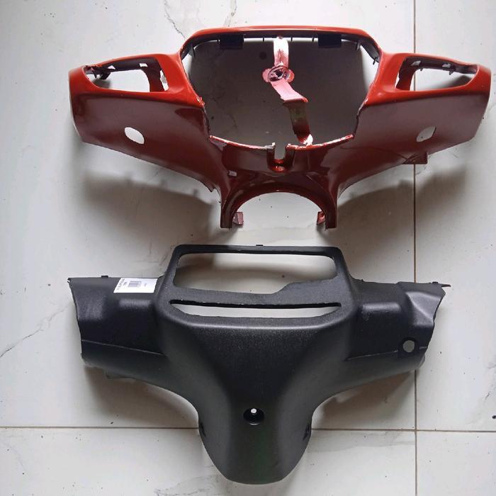 batok  depan belakang yamaha fizr vegar r lama - merah