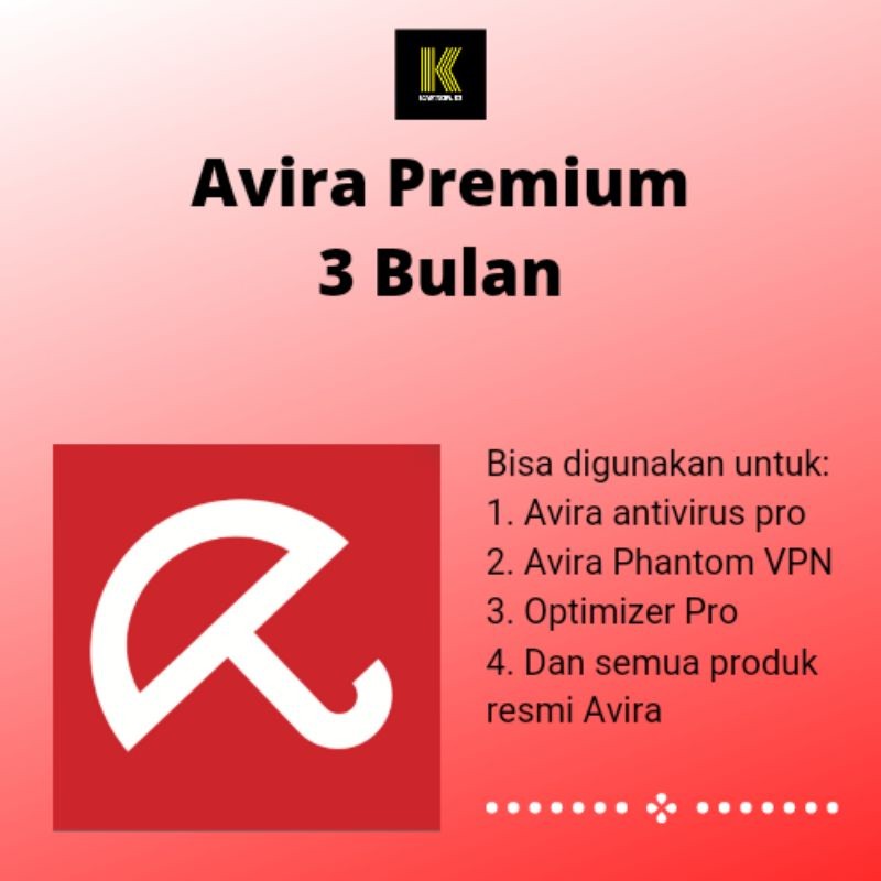 Avira Prime Premium | Antivirus Pro | Phantom VPN Pro | Optimizer Pro | 001