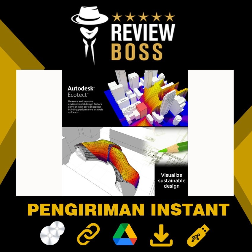 APLIKASI AUTODESK ECOTECT ANALYSIS AUTO DESK FULL VERSION LIFETIME BERGARANSI PREMIUM PRO PERMANEN P
