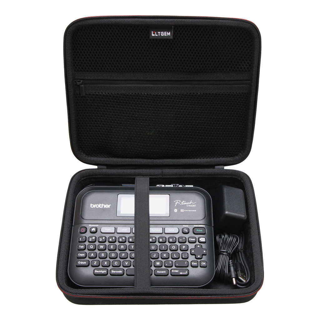 EVA Hard Case for Brother P-Tou PT-D460BT PT-D410 PT-D400AD PT-D400 Label Maker Protective Carrying 