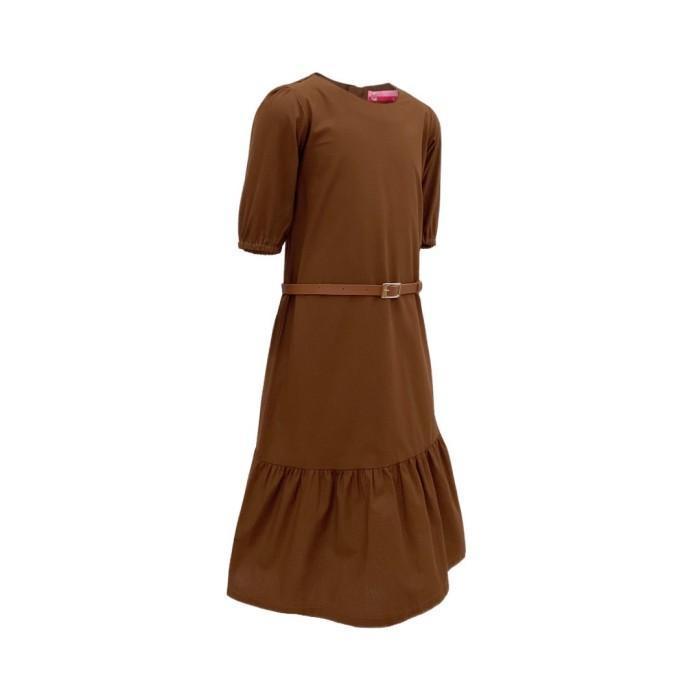gu Long Dress Anak Perempuan Polos 94302526 - 2-3