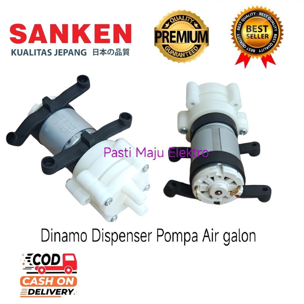 Dinamo Pompa Dispenser SANKEN- Galon Bawah-  Bisa Cod