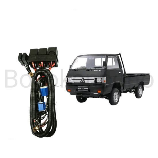 Relay Set Lampu Utama LED H4  Mobil Mitsubishi L300 Byk