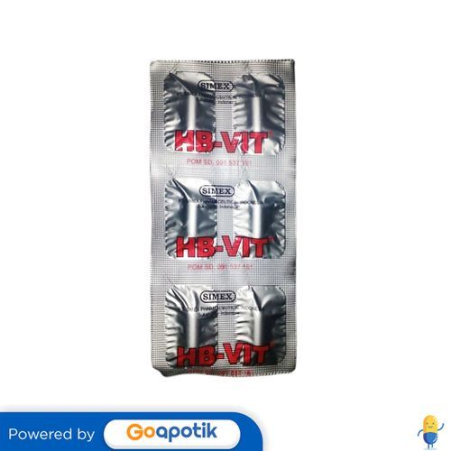 Hb-Vit 500 Strip 6 Kaplet