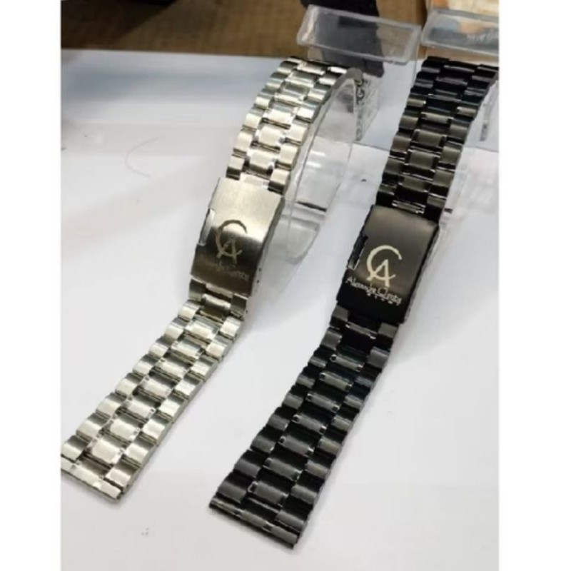 Tali Jam Rantai Alexander Christie Logo AC Rantai Berkualitas Rantai AC Curve Dan Datar