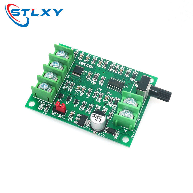 5V 12V Brushless DC Motor Driver Controller Board with Reverse Voltage Over Current Protection for H
