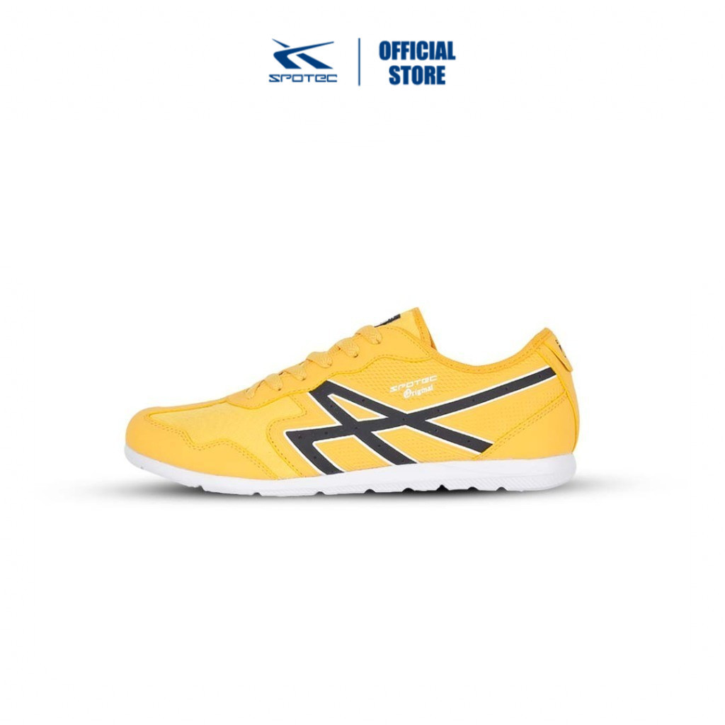Spotec Sneakers Pother Sepatu Sneakers Pria Wanita - Kuning Hitam