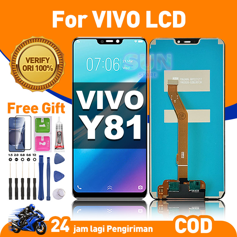 Original For LCD VIVO Y81 asli hp layar lcd anti blue light HD HOT SALE Kualitas Terbaik Garansi Res
