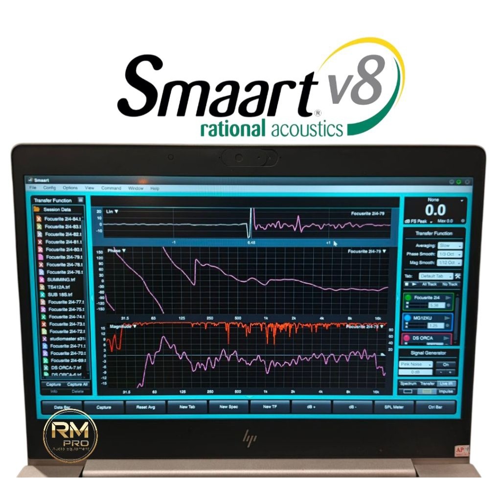 Smaart Live 8 Full Versi Rational Acoustic v8