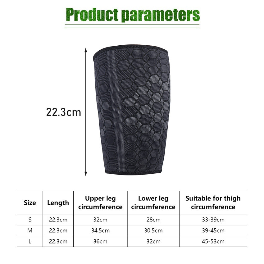 ZENID Deker Pelindung Paha Kaki Elastis Decker Futsal Thigh Support / Deker Paha Pencegah Cedera