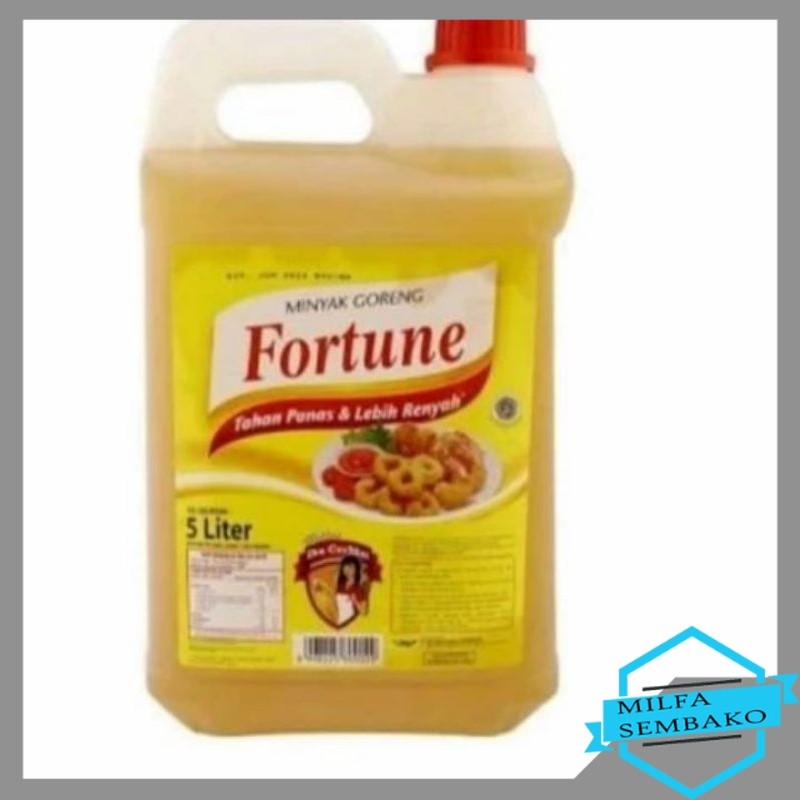 HS227 Minyak goreng fortune 5 liter