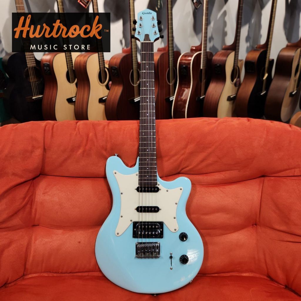 Genta EN 2-40 Blue Gitar Elektrik Original