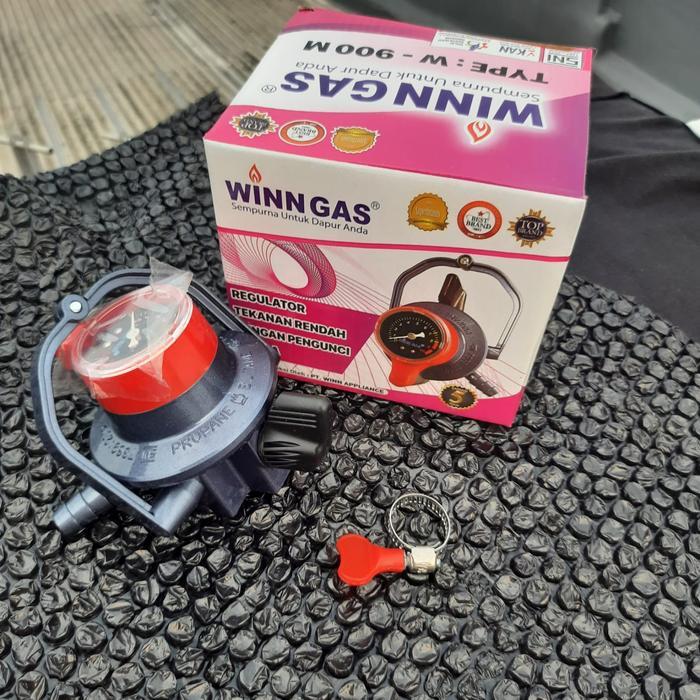 Regulator Double Lock Winn gas W 800 premium - winn gas W 800 - 900 - 900+Klem+Buble