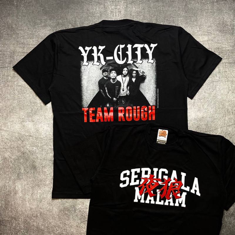 COD Tshirt SERIGALA MALAM - YKC ROUGH Official Merchandise