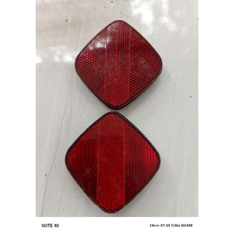 reflektor lampu sepeda merk diaflex taiwan nos