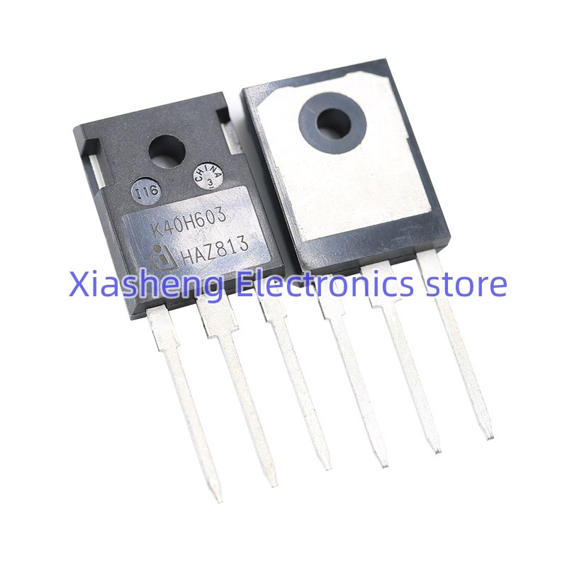 New Original 5Pcs K40H603 IKW40N60H3 TO247 40A 600V High Frequency IGBT Transistor Powerful Transist