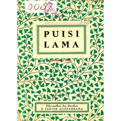 Puisi Lama Sutan Takdir Alisjahbana