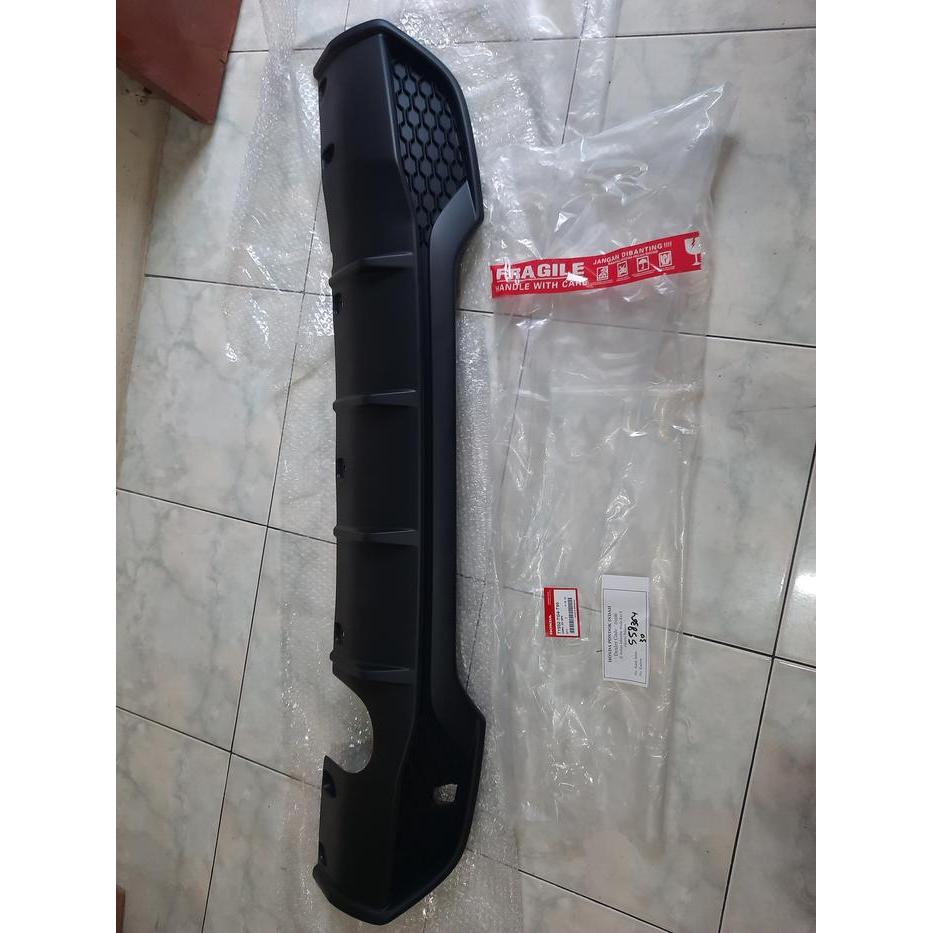 diffuser / spoiler bumper belakang brio rs 2019 2020 2021 ori best