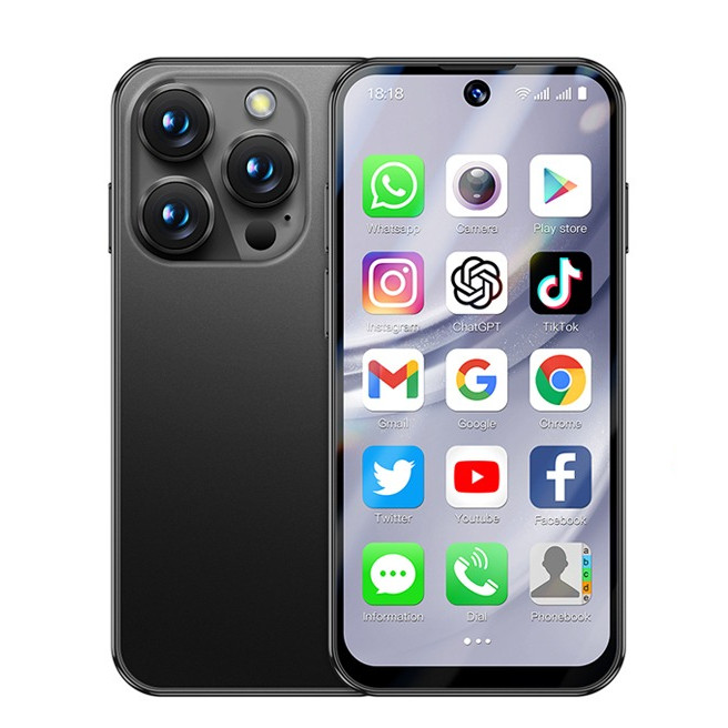 SERVO Mini Android Smartphone 388 splay,4G LTE3G WCDMA,4GB+128GB2GB+16GB,2000mAh Battery Camera Smal